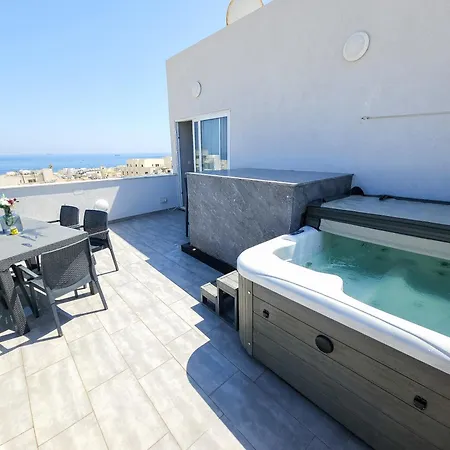 アパート Prestigious & Modern Seaview Penthouse With Private Jacuzzi
